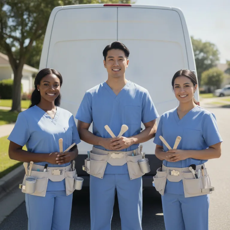 Waxing team in East New York